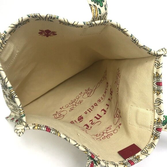 GUCCI Shoulder Bag Tote Bag Canvas Multicolore - Picture 10 of 10